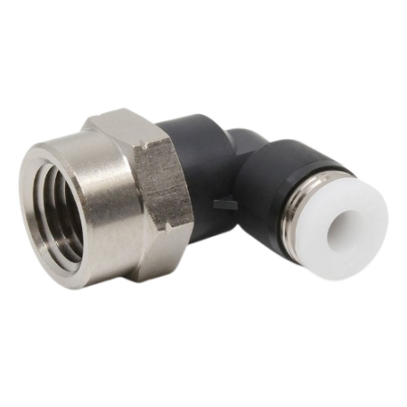 Đầu nối khí nén - khớp nối dạng khuỷu tay nữ Pisco PLF3/16-N2U Đầu nối khí nén - khớp nối dạng khuỷu tay nữ Pisco PLF3/16-N2U